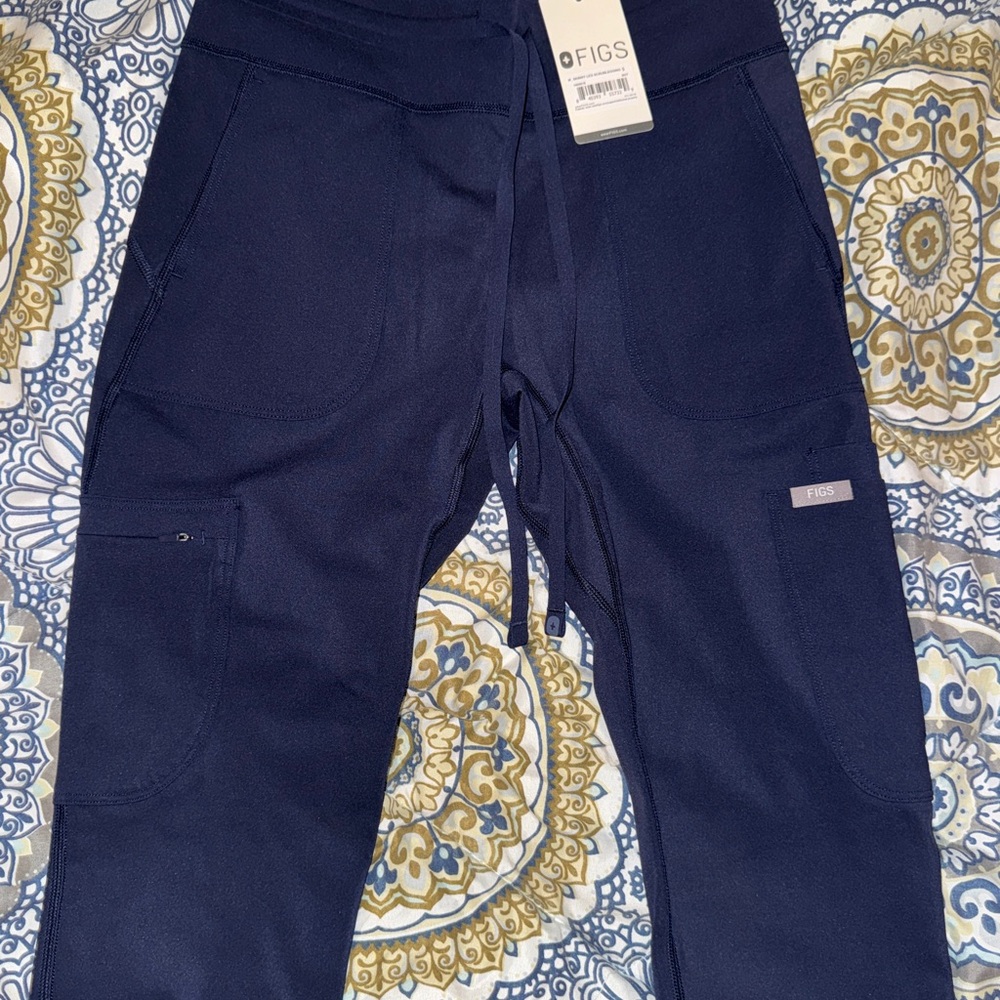 Figs Navy Seville scrub leggings - Picture 2 of 3